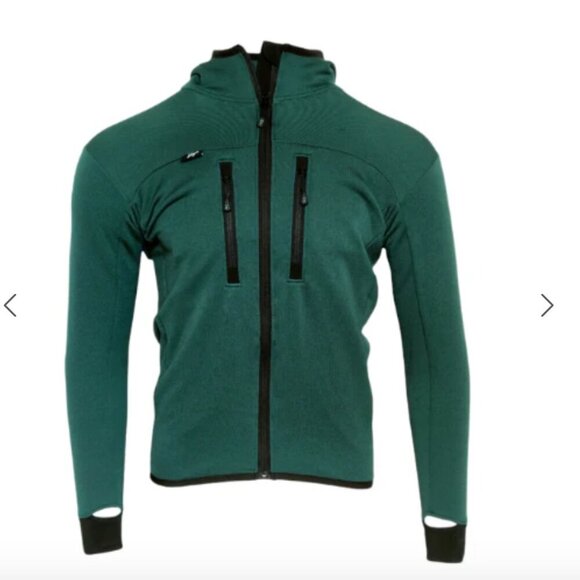 Burgeon Franconia Fleece Hoody, Men's XL, Very Lightly Use, Green - Picture 1 of 6